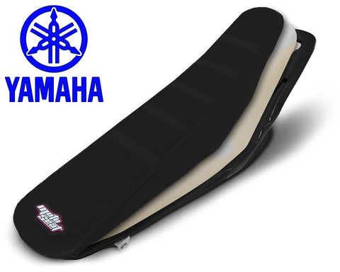 Yamaha Complete Ribbed Seat (All Black)